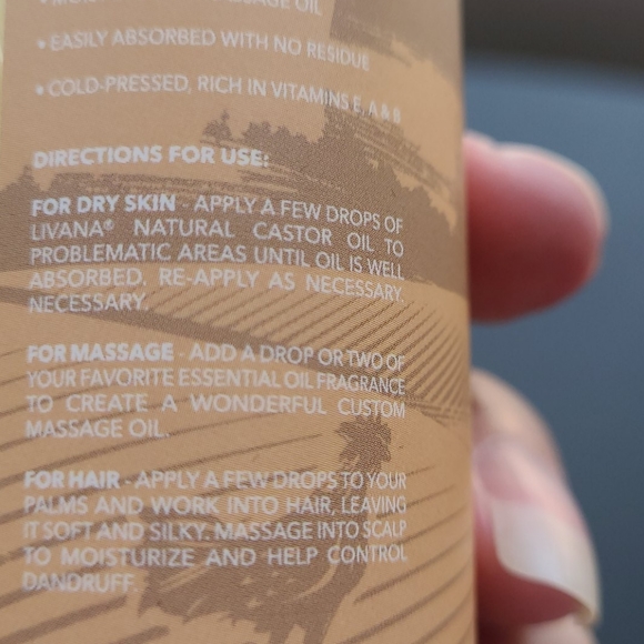 Livana Castor Oil - Picture 4 of 6